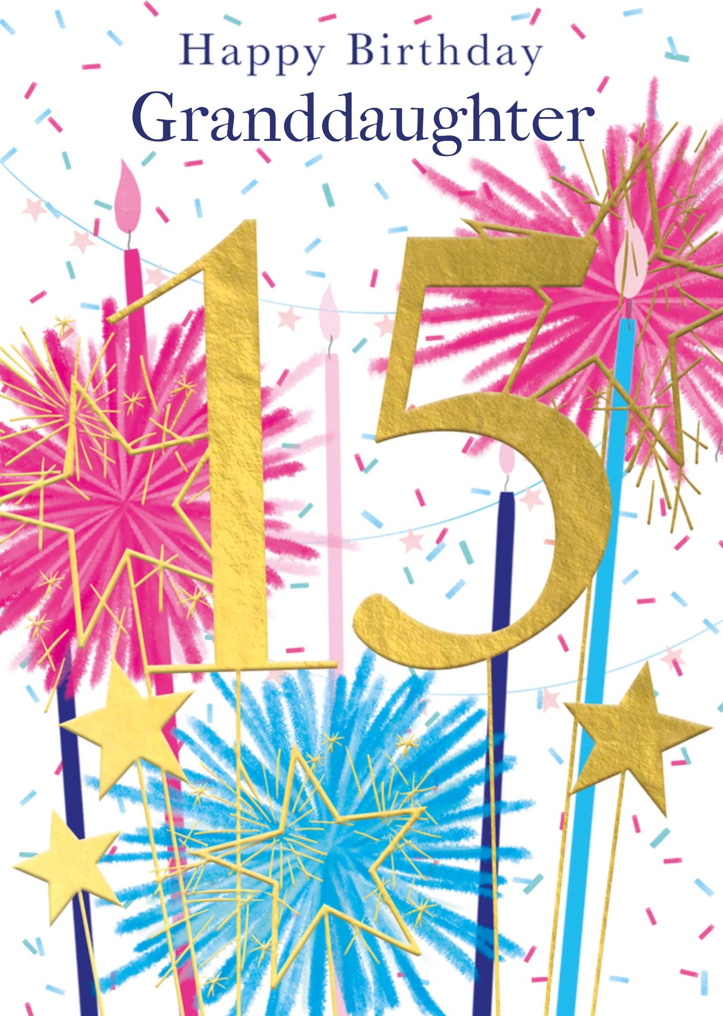 Moonpig 15th Birthday Card