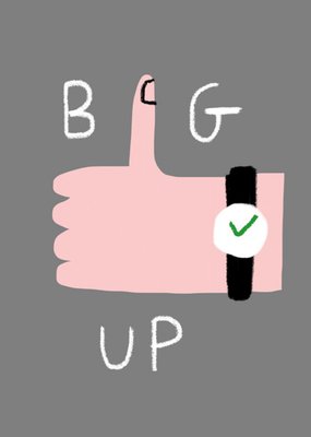 Big Thumbs Up Postcard