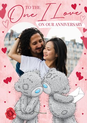 Tatty Teddy Photo Upload On Our Anniversary Card