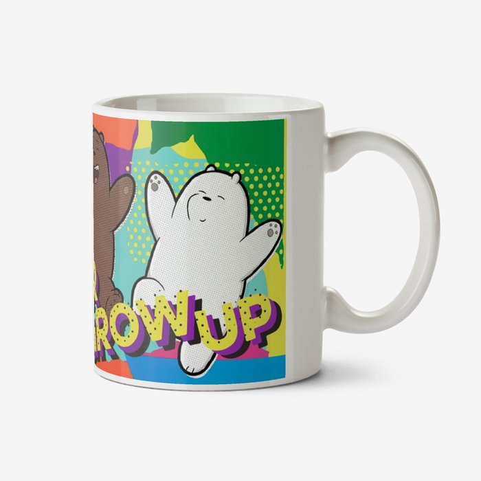 We Bare Bears Never Grow Up Photo Upload Mug