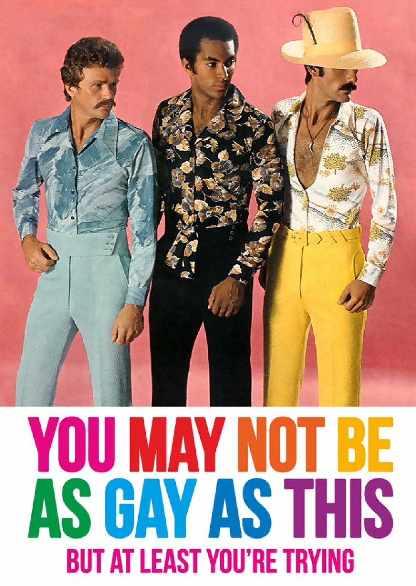 Moonpig Dean Morris You May Not Be As Gay As This Card