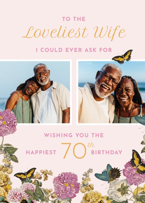 Natural History Museum Wife Photo Upload Birthday Card