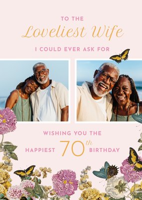 Natural History Museum Wife Photo Upload Birthday Card