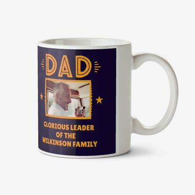 Dad The Original King Of Everything With Mum's Permission Photo Upload Mug