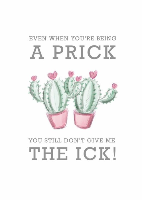 Double Pea Design Cacti Pun Birthday Card