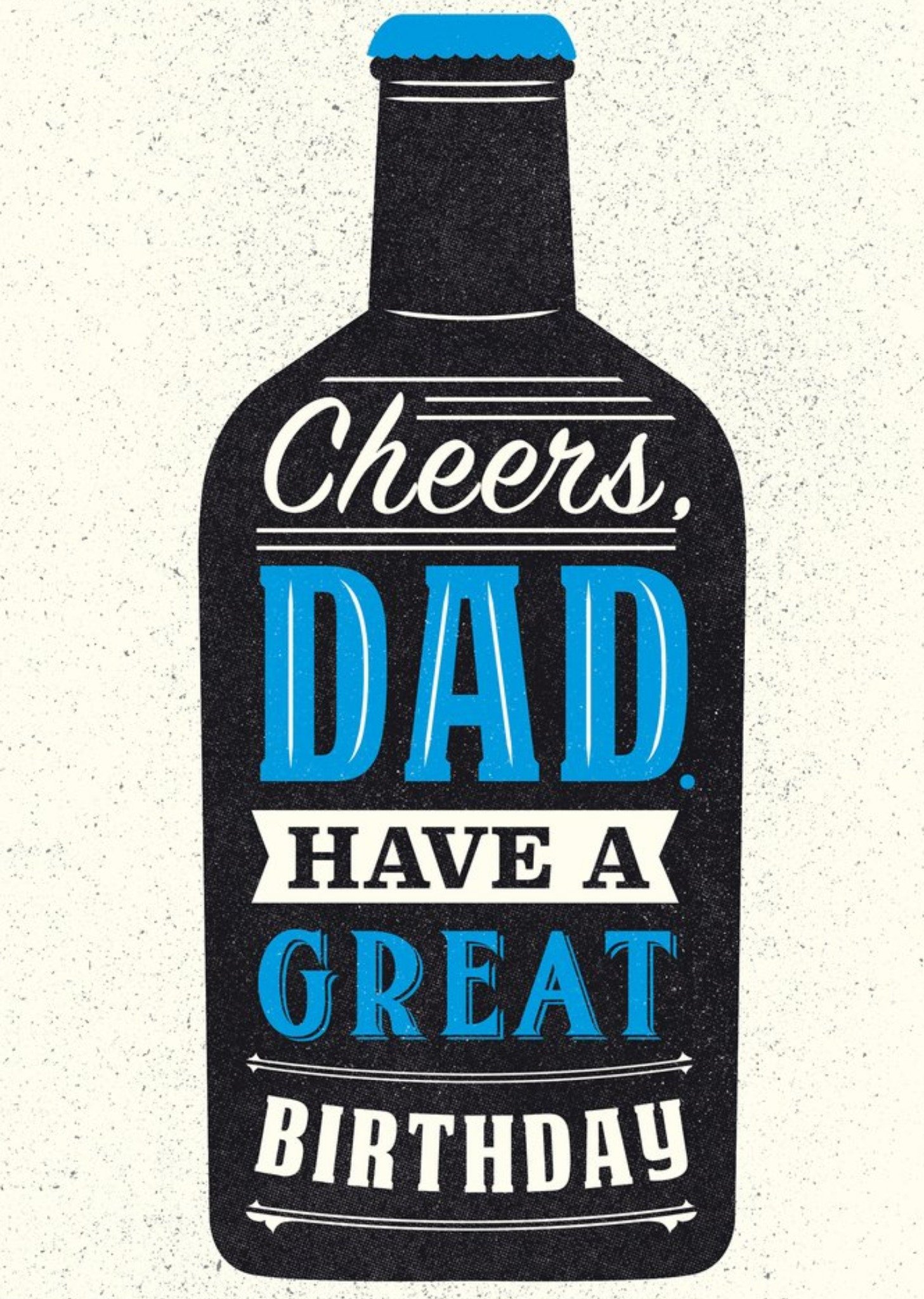 Moonpig Cheers Dad Beer Birthday Card
