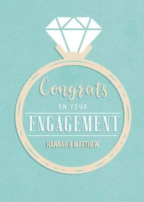 Congrats On Your Engagment Card