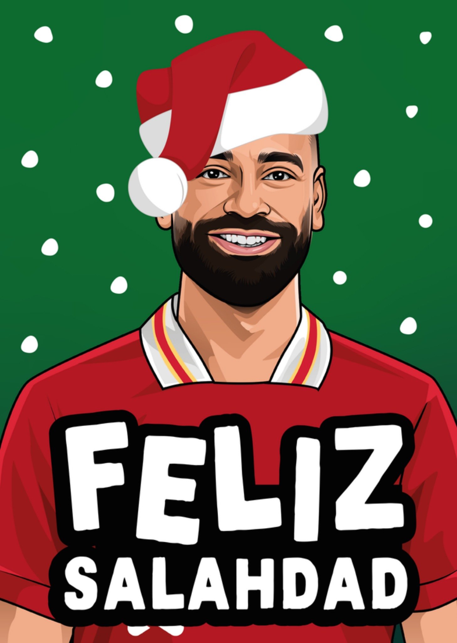 Moonpig Feliz Salahdad Christmas Card