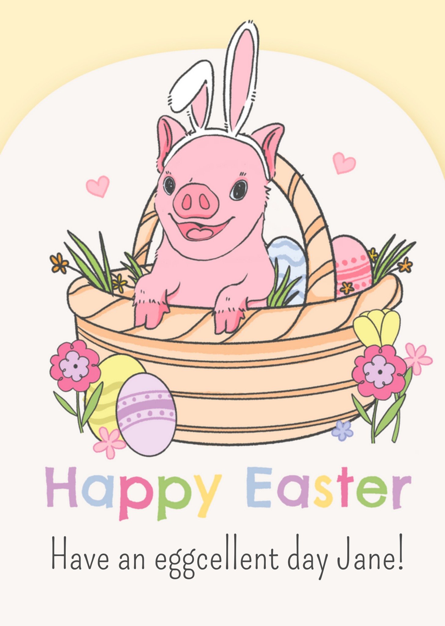 Moonpig Exclusive Moonpigs Have An Eggecellent Day Easter Card, Large