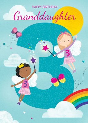 Fairy Granddaughter Magical 3rd Birthday Card From Paperlink