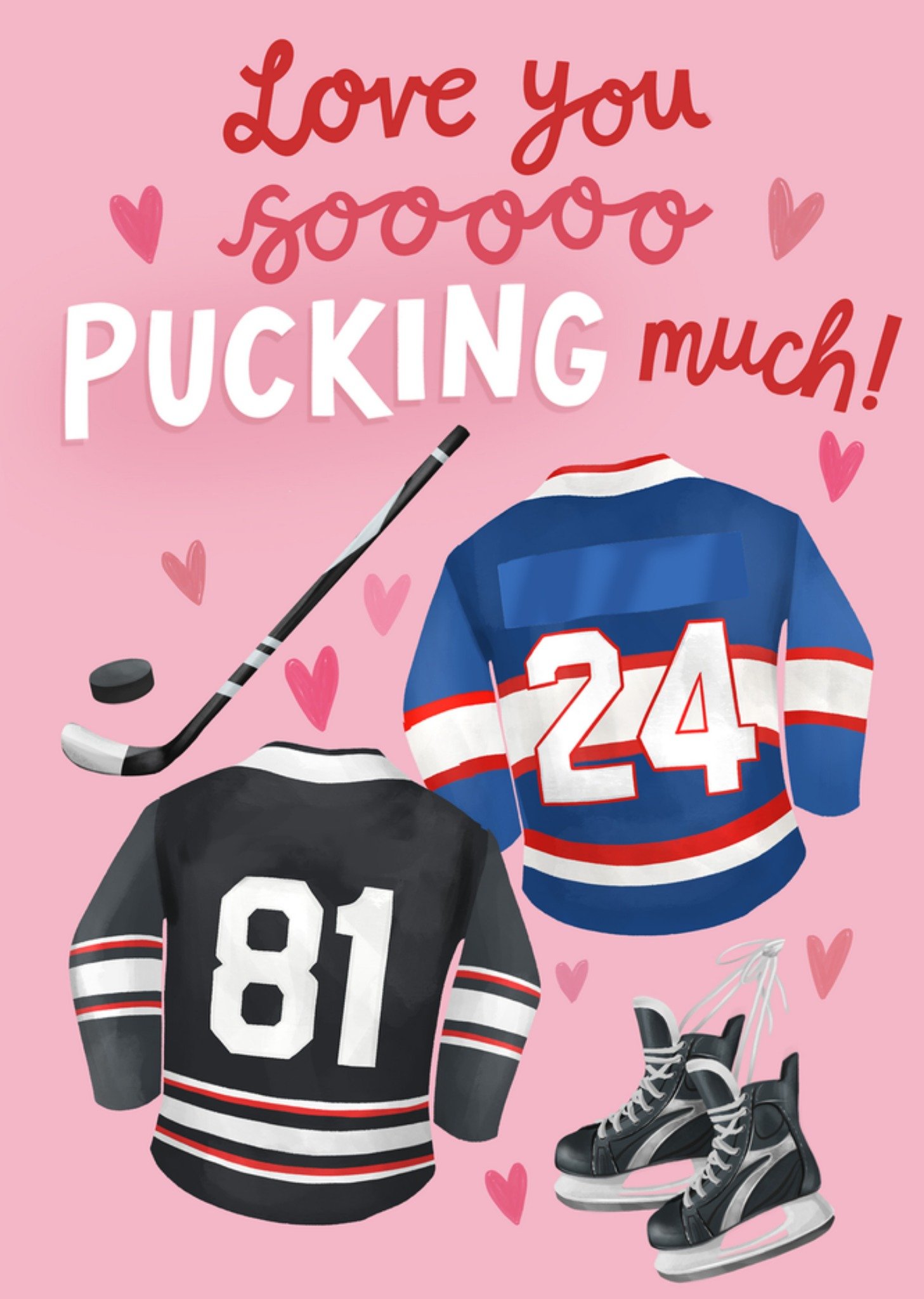 Moonpig Love You Sooooo Pucking Much Card