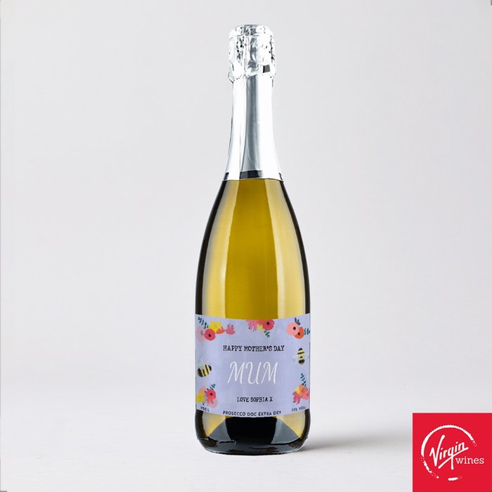 Personalised Mother's Day Prosecco 75cl