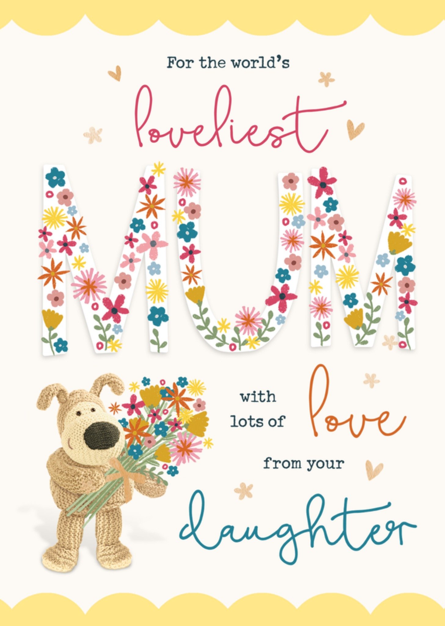 For The World's Loveliest Mum Boofle Card