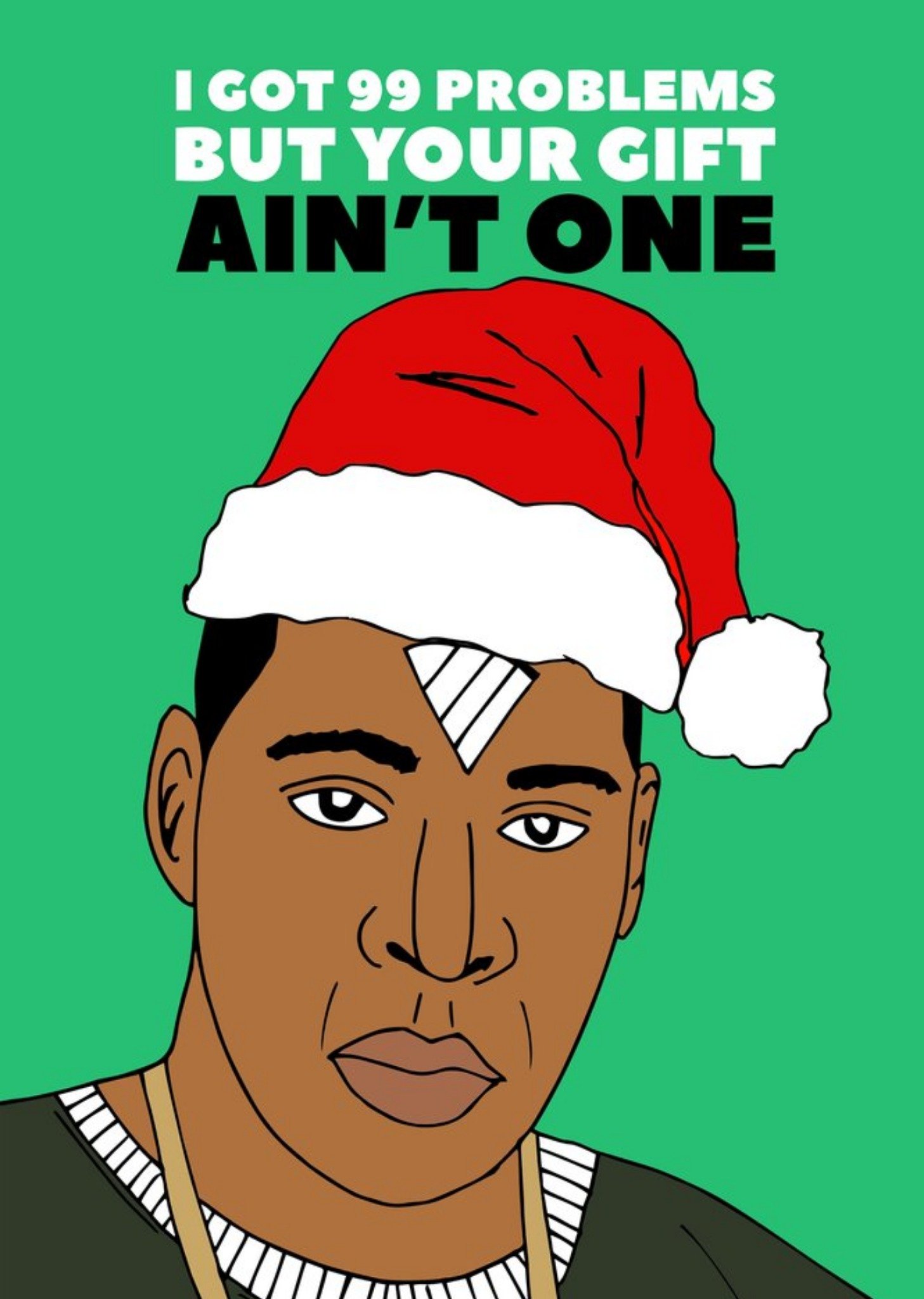 Moonpig Your Gift Ain't One Spoof Music Christmas Card