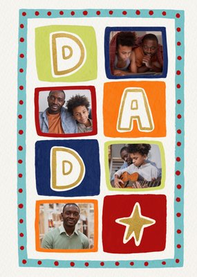 Dad Photo Upload Father's Day Card