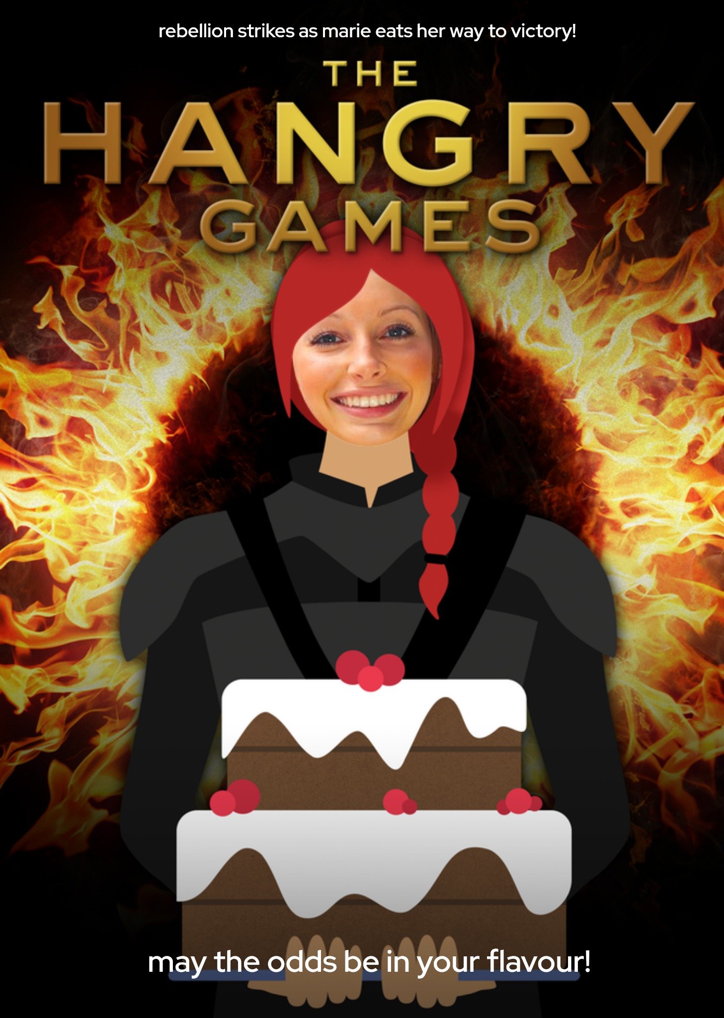 Other Hunger Games Hangry Games Photo Upload Card