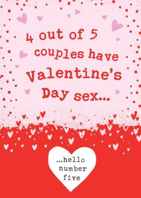 Funny Rude Sex on Valentine's Day Card