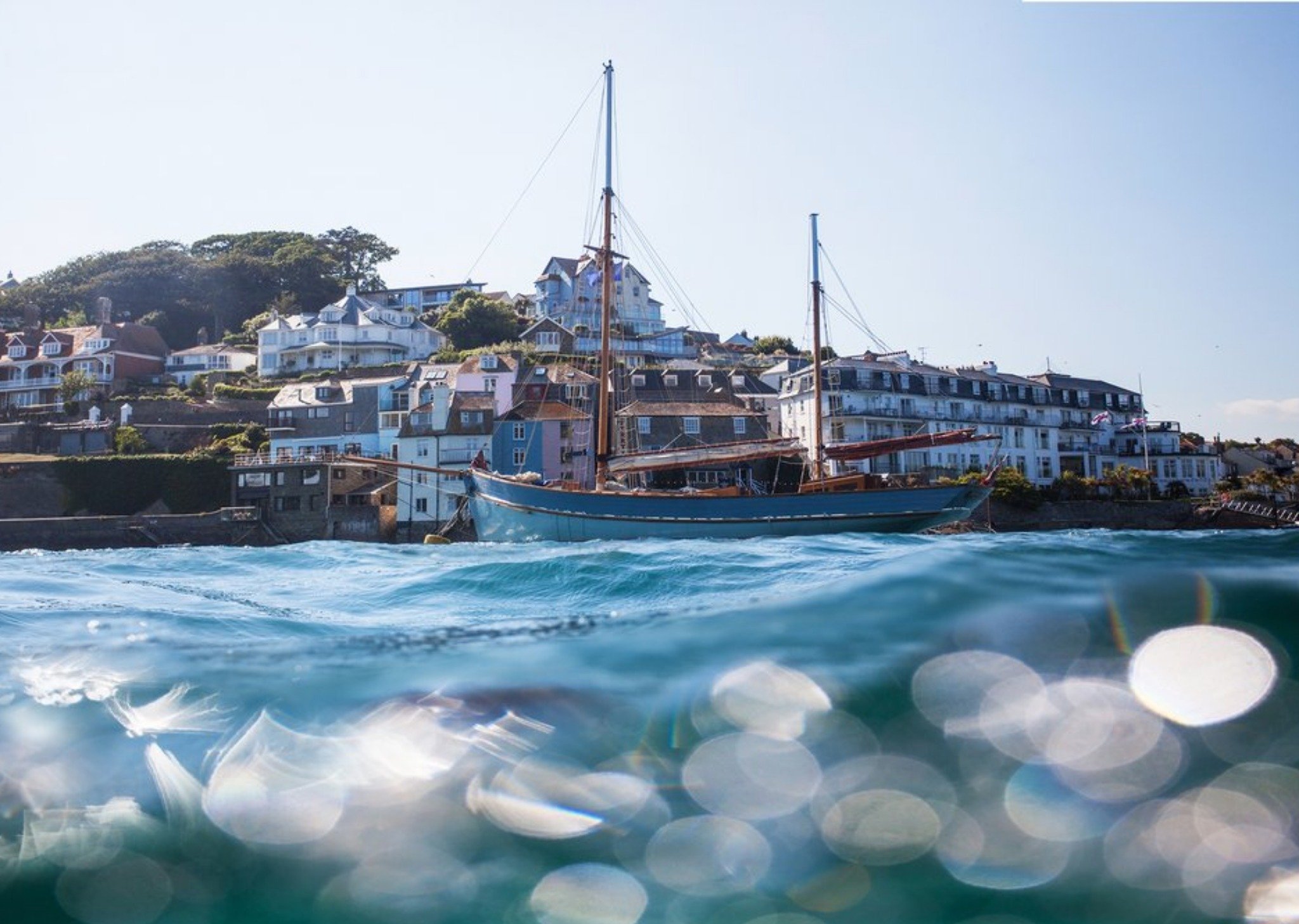 Moonpig Photo Of Salcombe Underwater Card