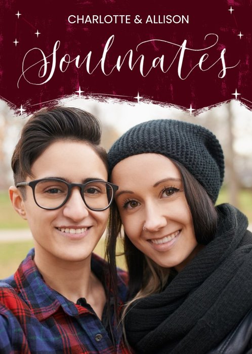 Soulmates Photo Upload Card