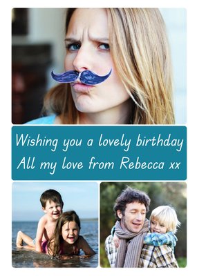 Photo Upload Birthday Card