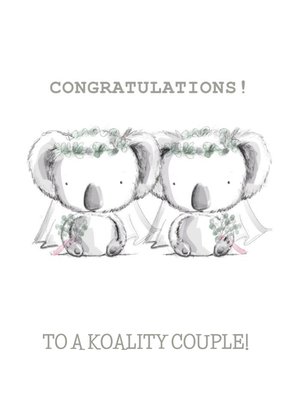 Newlywed Congratulations Card