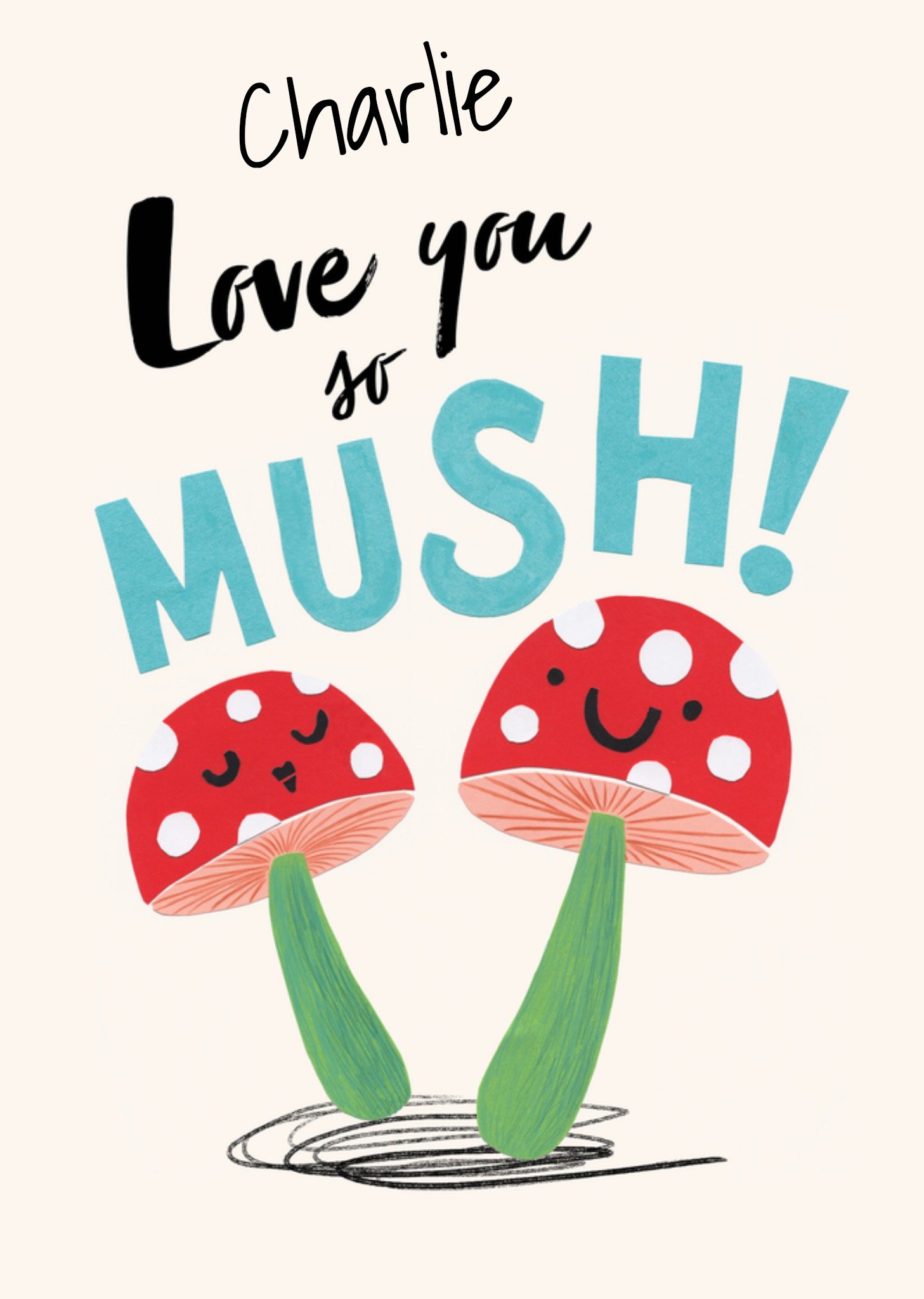 Moonpig Love You So Mush Valentine's Day Card