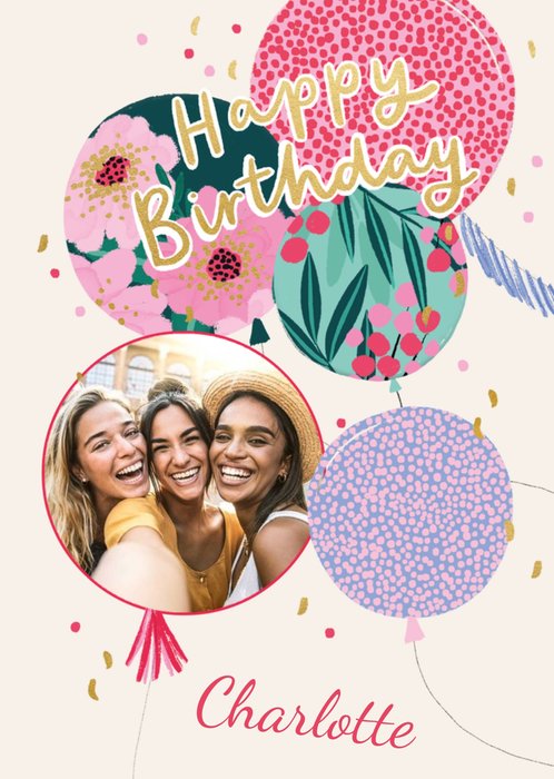 Photo Upload Birthday Card