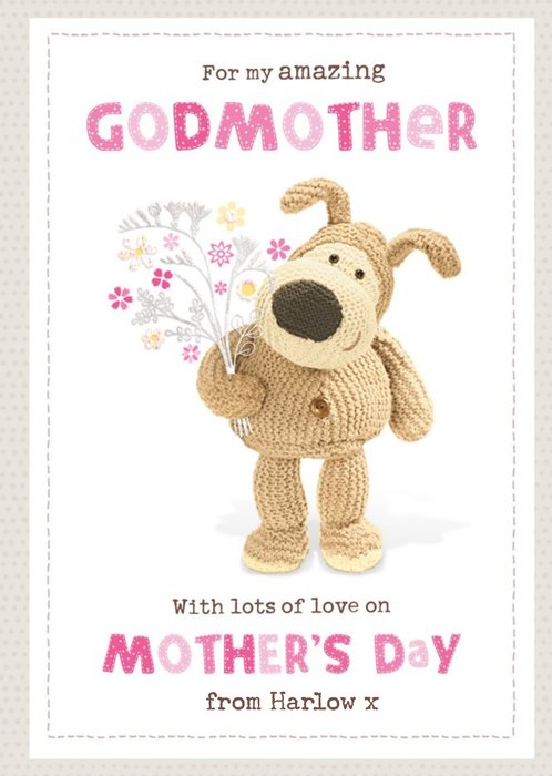 Peter Rabbit Happy Mothers Day Godmother Card