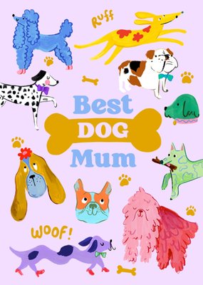 Eleanor Bowmer Best Dog Mum Card