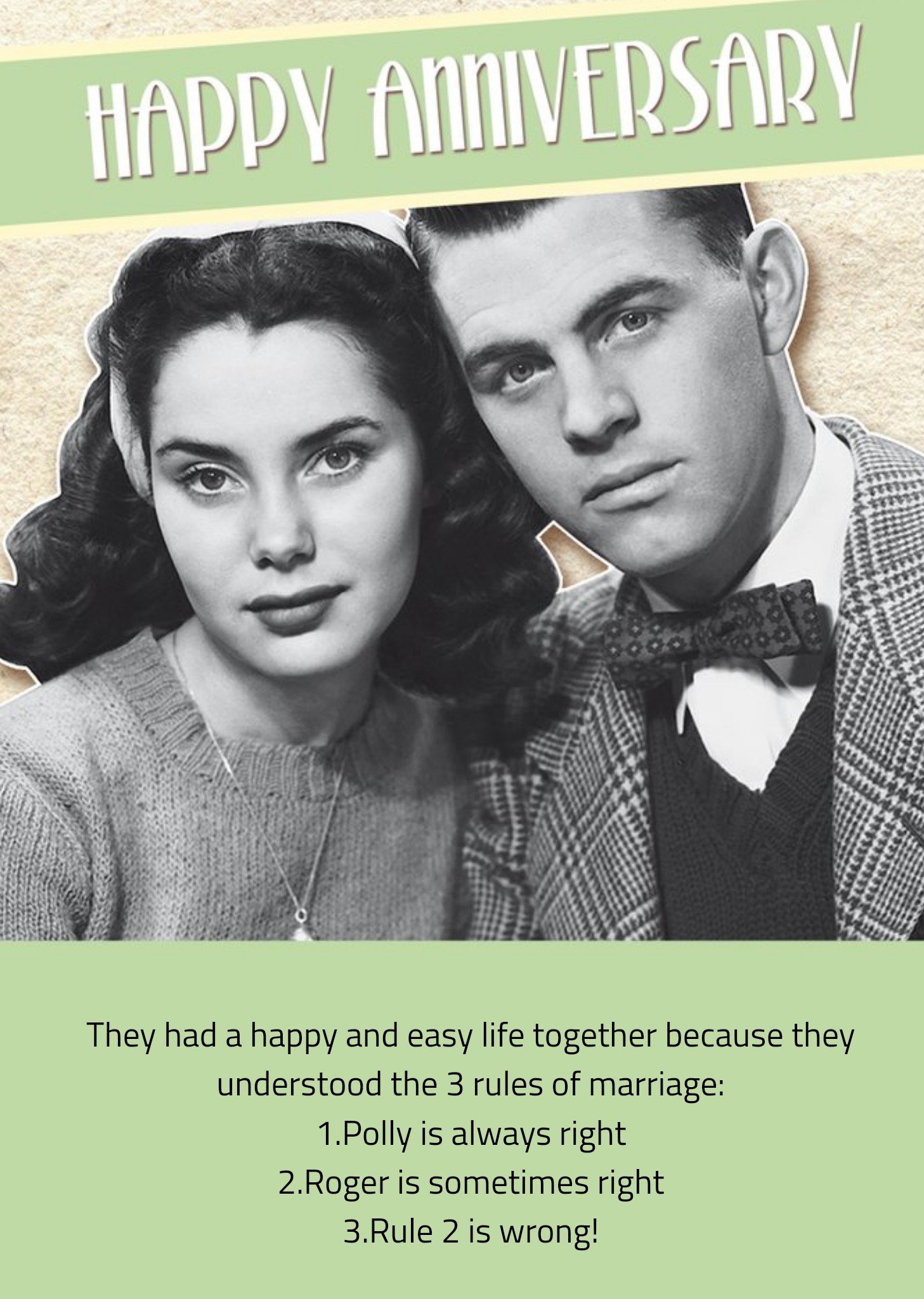 Moonpig Funny Anniversary Card
