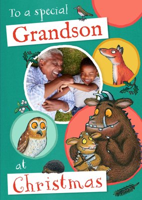 The Gruffalo Illustrated Characters Photo Upload Christmas Card