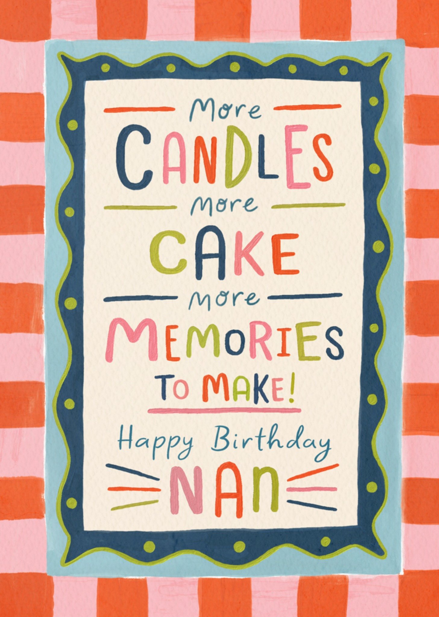 Moonpig Memories To Make Happy Birthday Nan Card