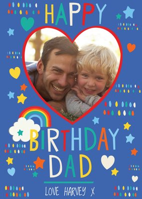 Dad Photo Upload Birthday Card