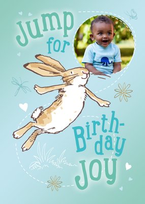 Guess How Much I Love You Photo Upload Birthday Card