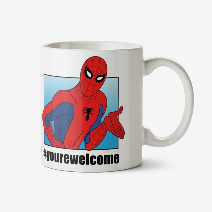 Marvel Spiderman Youre Welcome Mug