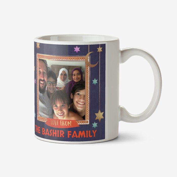 Eid Mubarak From The Family Photo Upload Mug