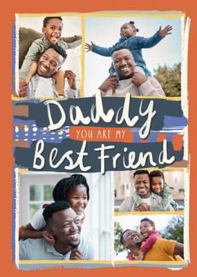 My Best Friend Photo Upload Father’s Day Card
