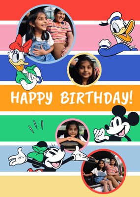 Disney Photo Upload Birthday Card