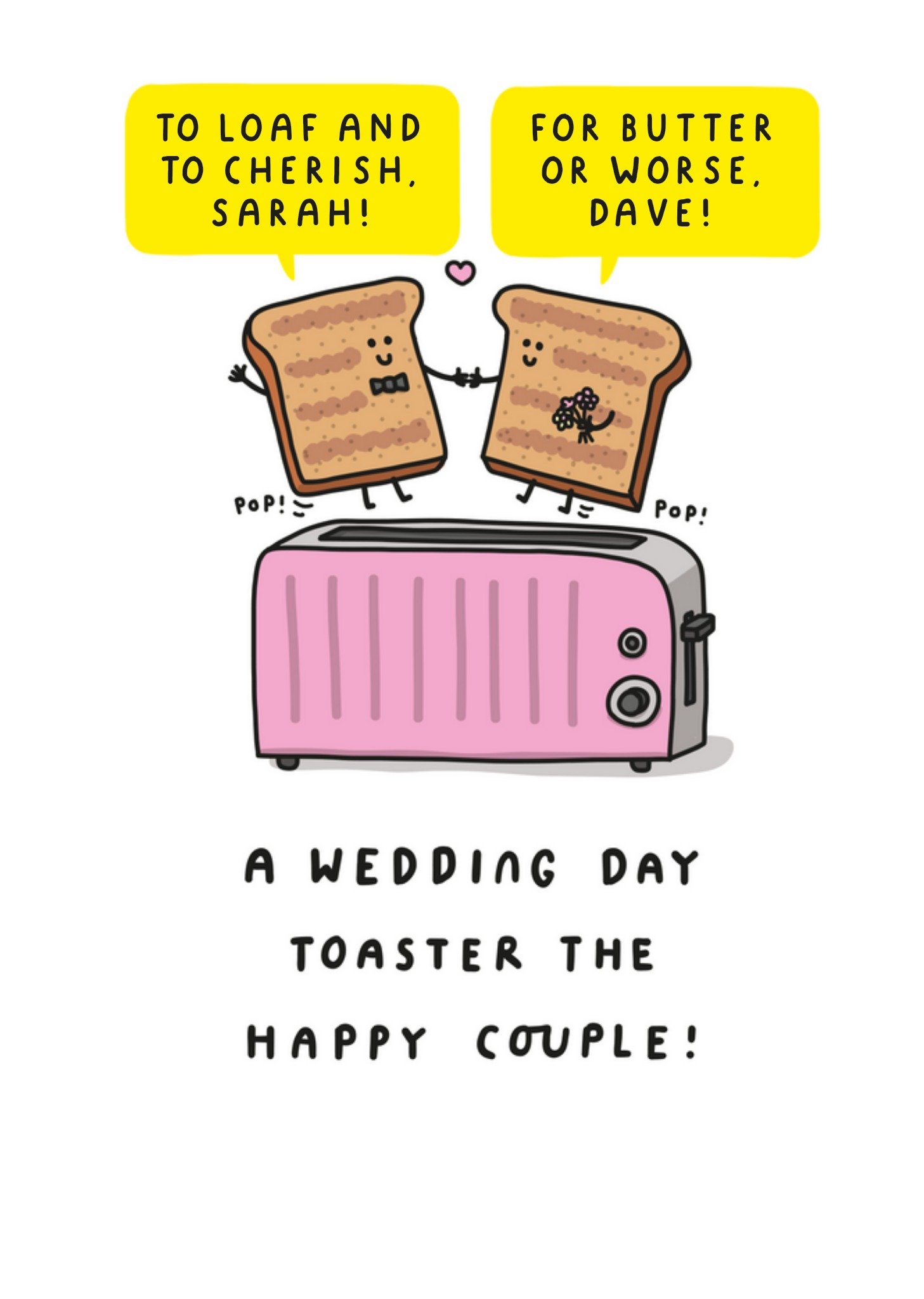 Moonpig To Loaf And To Cherish Wedding Day Card Ecard