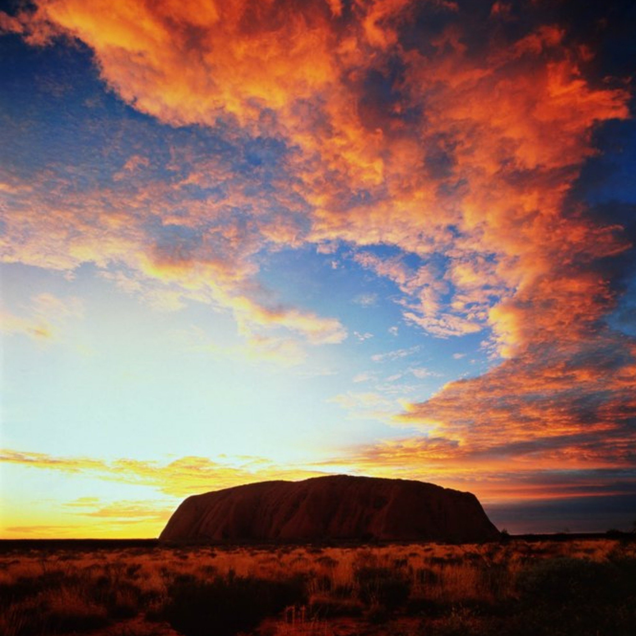 Moonpig Ayers Rock Photo Personalised Card
