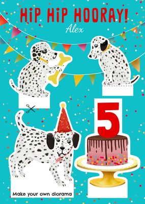 Hip Hip Hooray Birthday Card