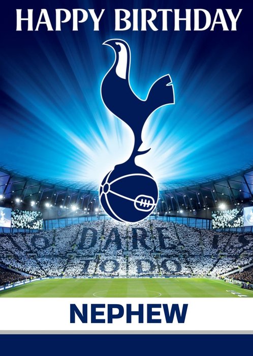 Tottenham Hotspur FC Football Niece Birthday Card