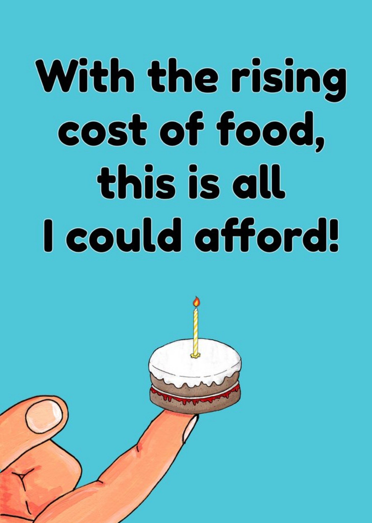 Moonpig Rising Cost Of Food Card