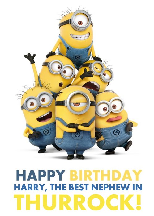 Minion Birthday Cards