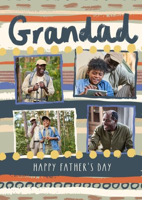 Grandad Photo Upload Father’s Day Card