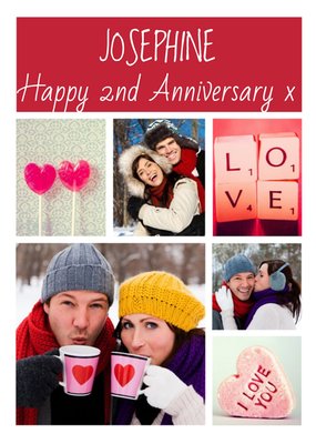 Photo Anniversary Card