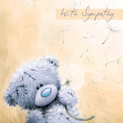 Me To You Tatty Teddy With Sympathy Card