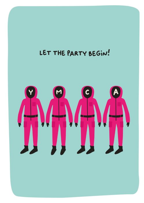 Let The Party Begin Card