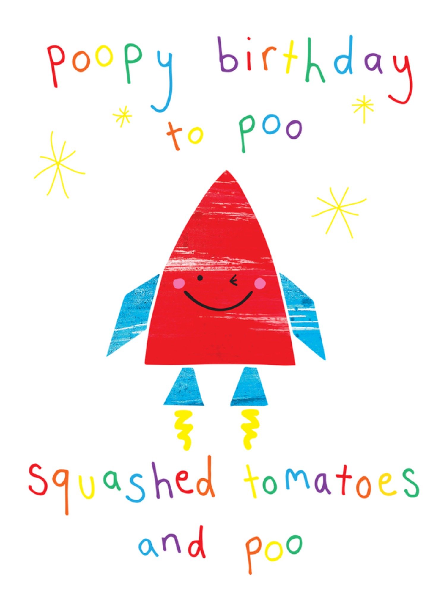 Moonpig Objectables Poopy Birthday Card