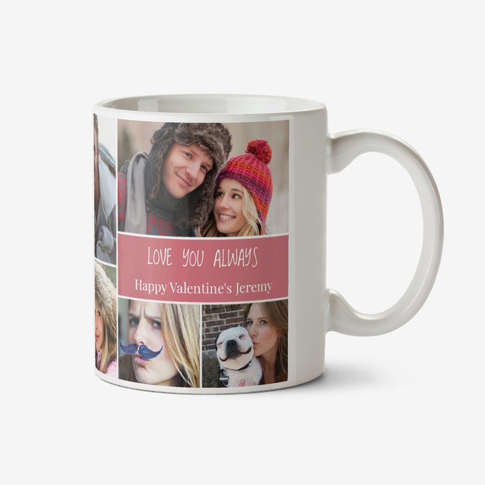 Love and Laughter Photo Upload Mug